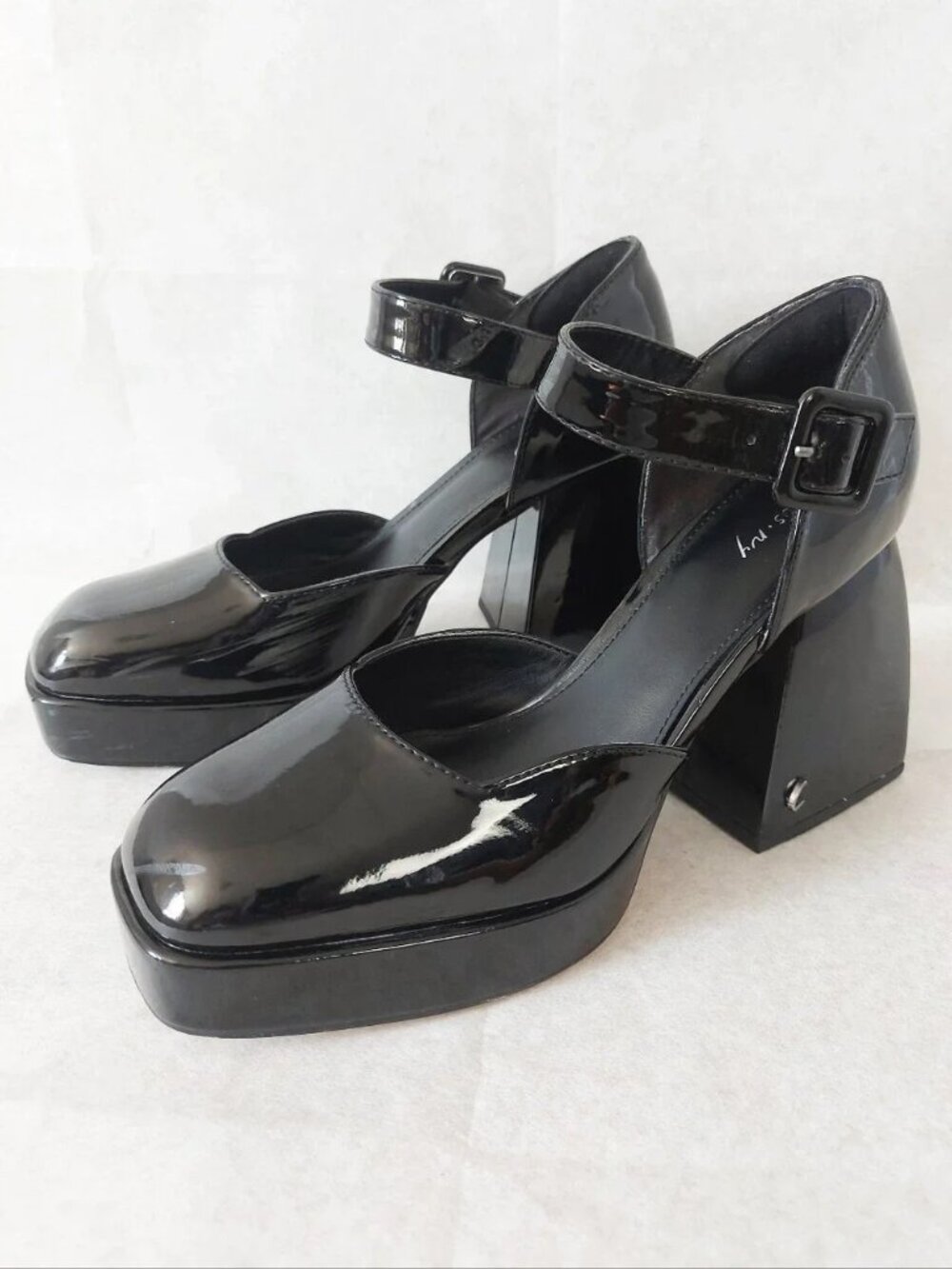 Circus By Sam Edelman Karlie Platform Mary Jane Pumps Patent Leather 7.5 Witchy - Picture 11 of 11